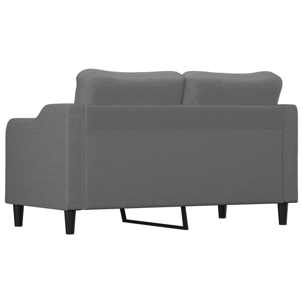 8721012140868_g_en_hd_3 vidaXL 2-Seater Sofa Dark Grey 140 cm Fabric - Image 5