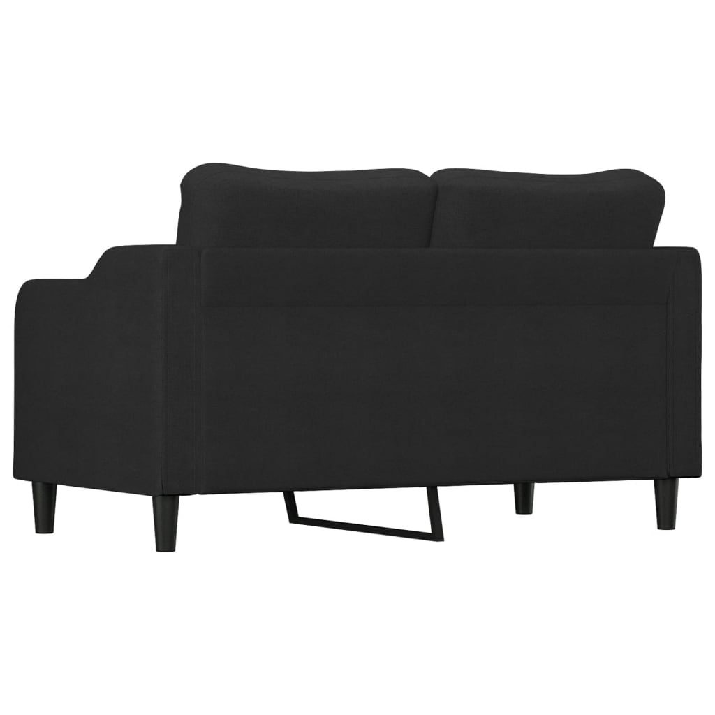 8721012140899_g_en_hd_3 vidaXL 2-Seater Sofa Black 140 cm Fabric - Image 5