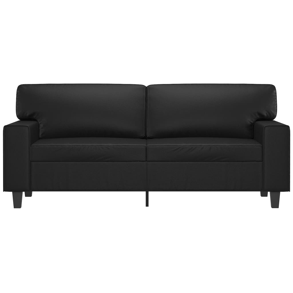 8721012141438_g_en_hd_1 vidaXL 2-Seater Sofa Black 140 cm Faux Leather - Image 3
