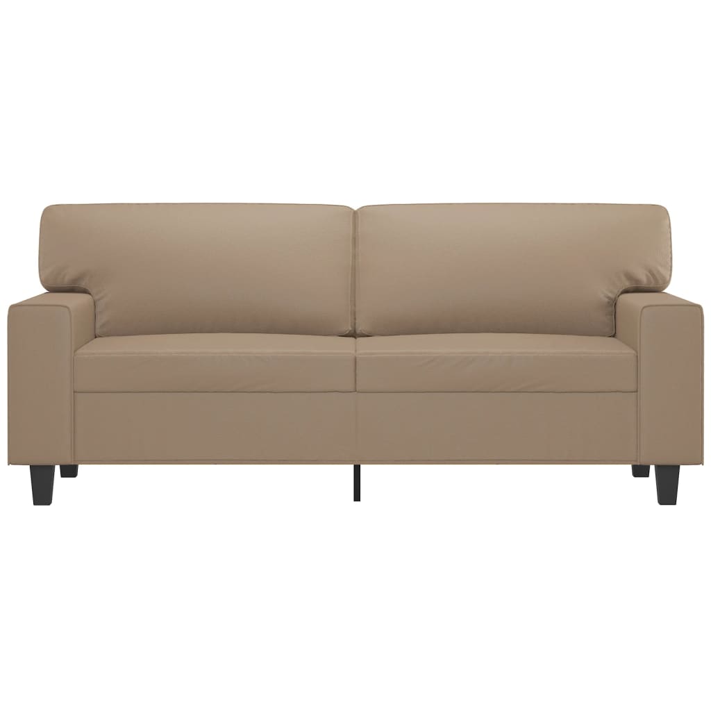 8721012141476_g_en_hd_1 vidaXL 2-Seater Sofa Cappuccino 140 cm Faux Leather - Image 3