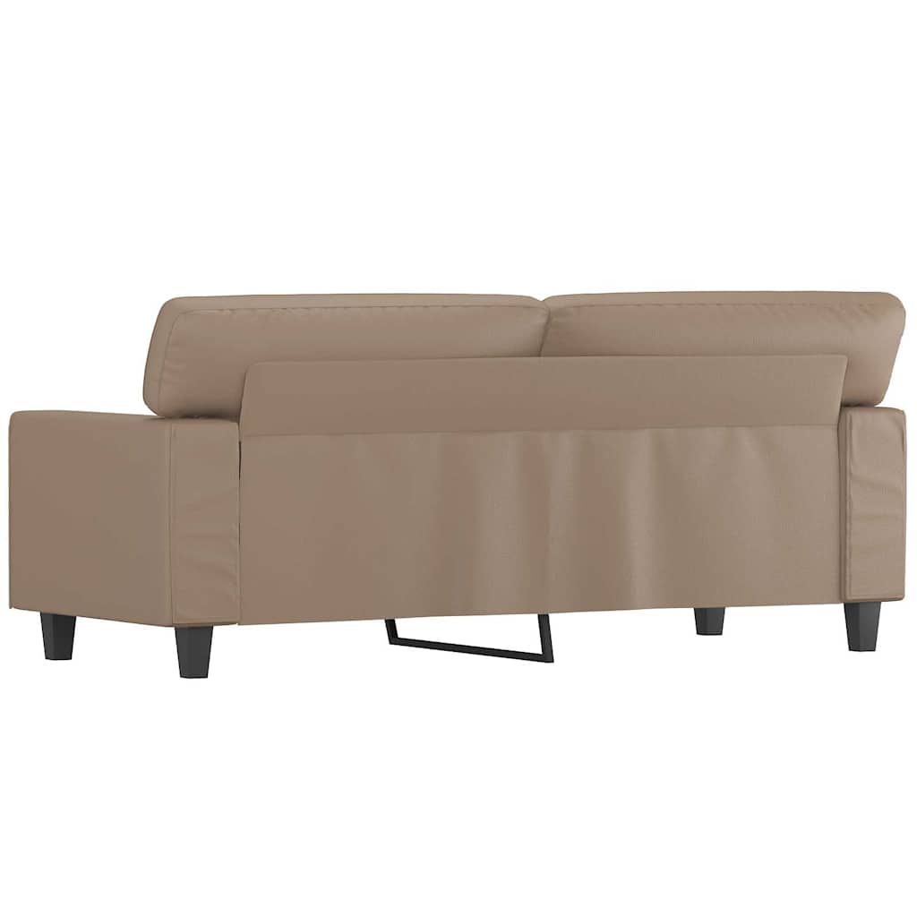 8721012141476_g_en_hd_3 vidaXL 2-Seater Sofa Cappuccino 140 cm Faux Leather - Image 5