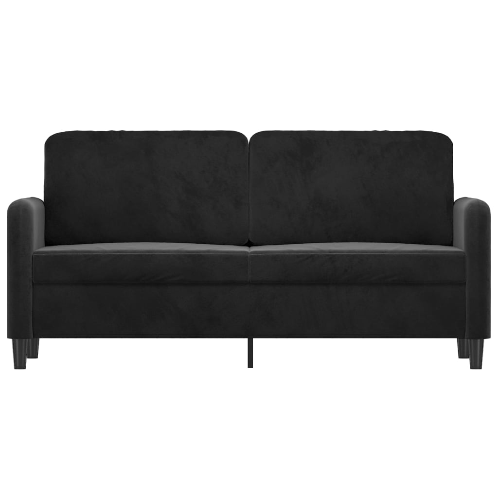 8721012141735_g_en_hd_1 vidaXL 2-Seater Sofa Black 140 cm Velvet - Image 3