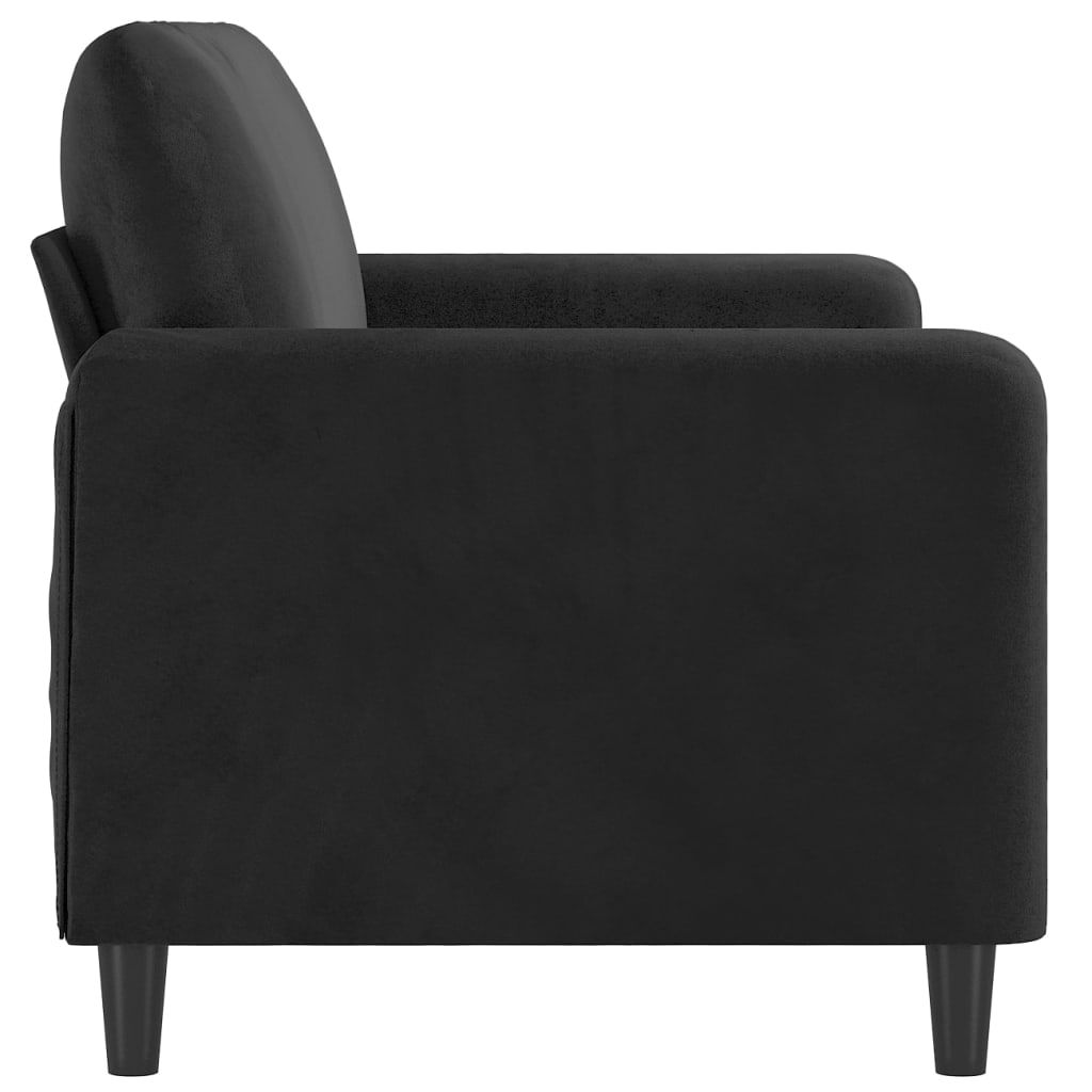 8721012141735_g_en_hd_2 vidaXL 2-Seater Sofa Black 140 cm Velvet - Image 4