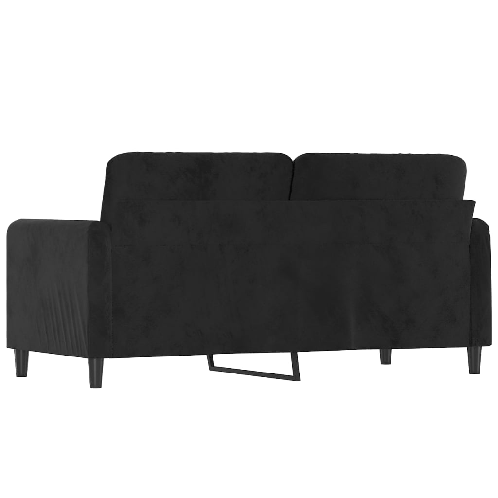 8721012141735_g_en_hd_3 vidaXL 2-Seater Sofa Black 140 cm Velvet - Image 5