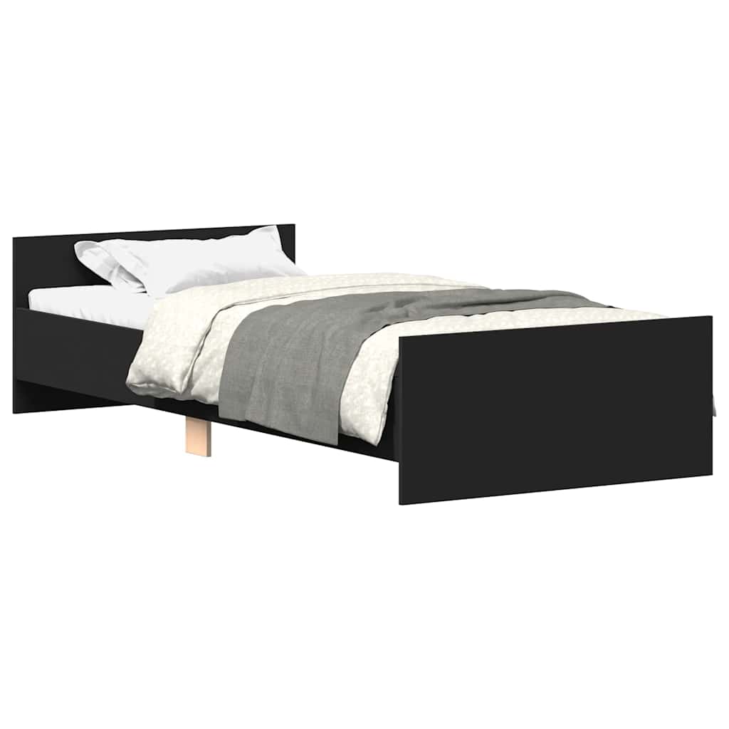 8721012154261_a_en_hd_1 vidaXL Bed Frame without Mattress Black 90x190 cm Engineered Wood - Image 2