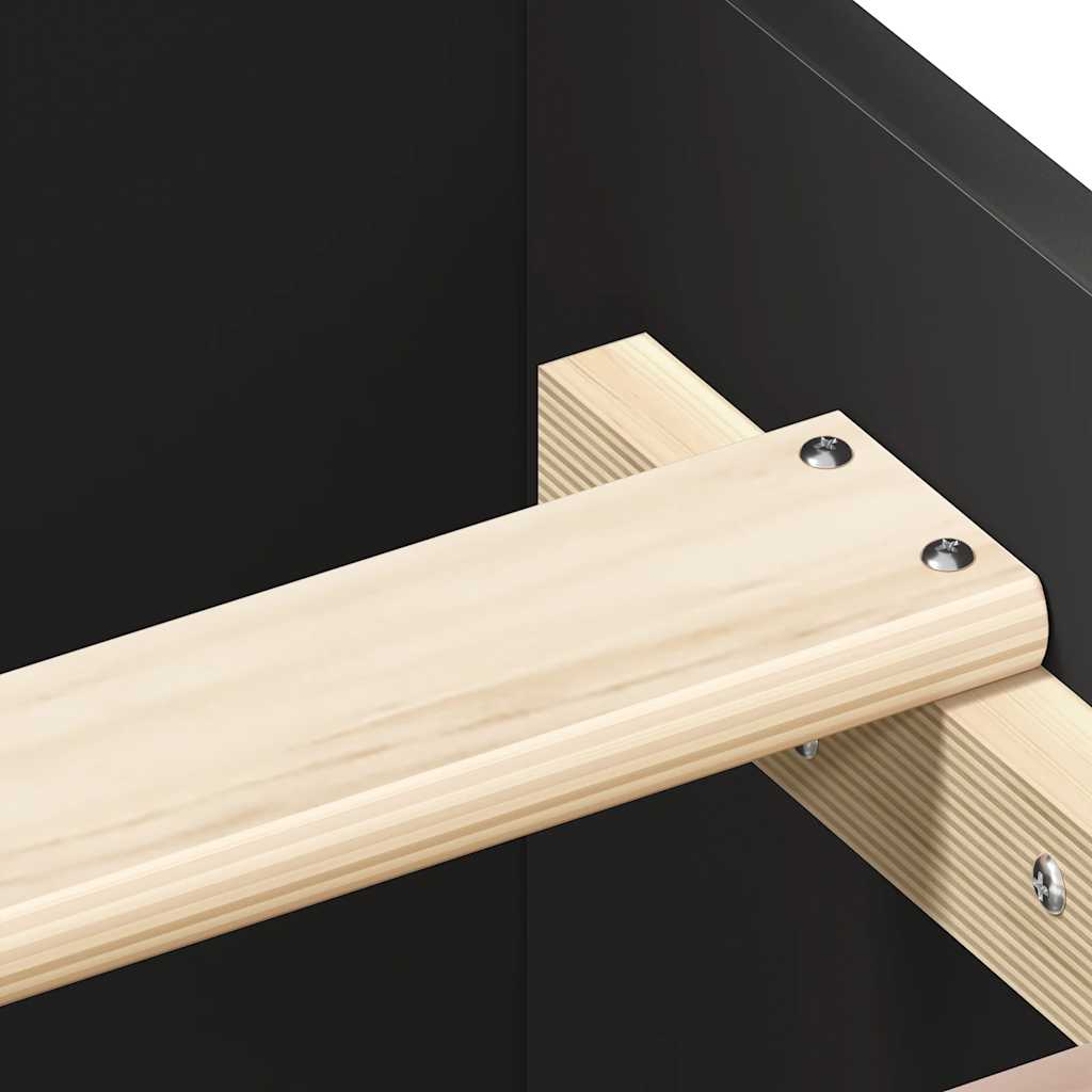 8721012154261_g_en_hd_6 vidaXL Bed Frame without Mattress Black 90x190 cm Engineered Wood - Image 8