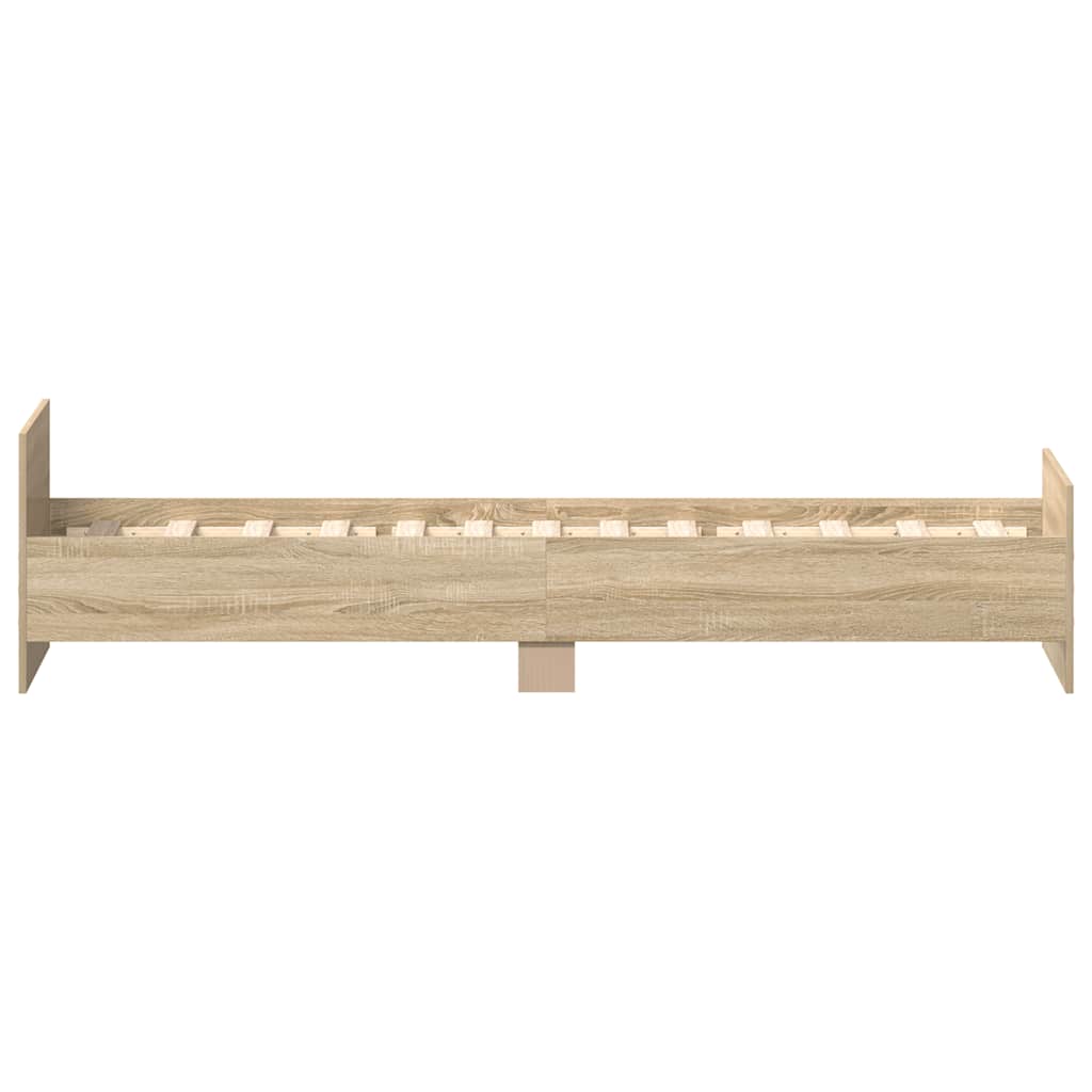 8721012154278_g_en_hd_4 vidaXL Bed Frame without Mattress Sonoma Oak 90x190 cm Engineered Wood - Image 6