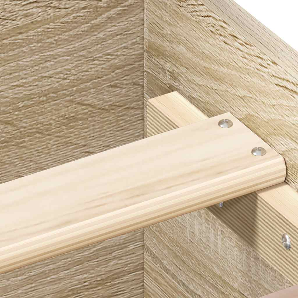 8721012154278_g_en_hd_6 vidaXL Bed Frame without Mattress Sonoma Oak 90x190 cm Engineered Wood - Image 8