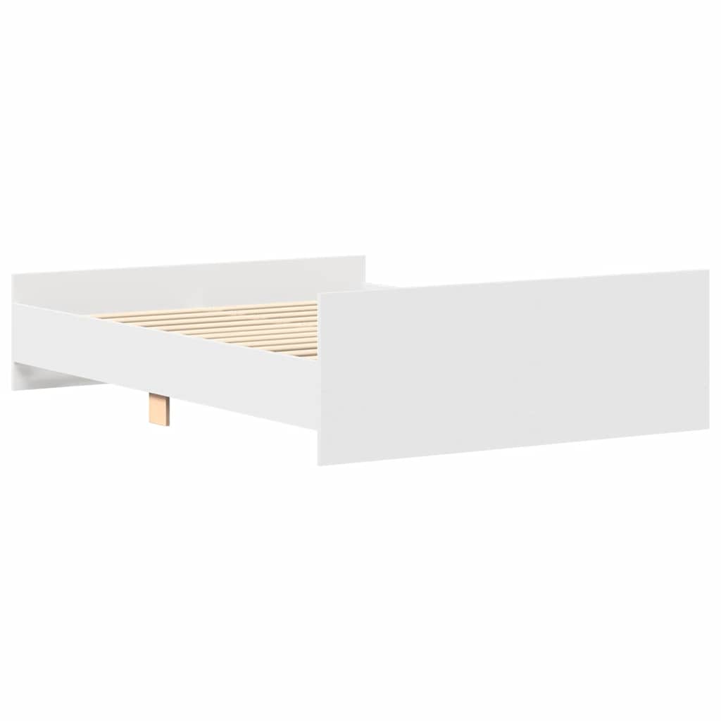 8721012157101_g_en_hd_5 vidaXL Bed Frame without Mattress White 150x200 cm - Image 7