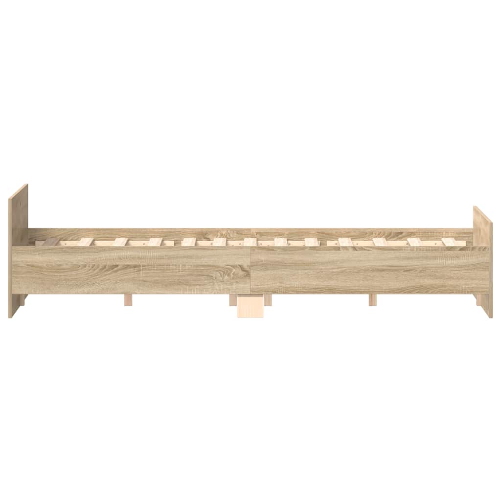 8721012157125_g_en_hd_4 vidaXL Bed Frame without Mattress Sonoma Oak 150x200 cm - Image 6