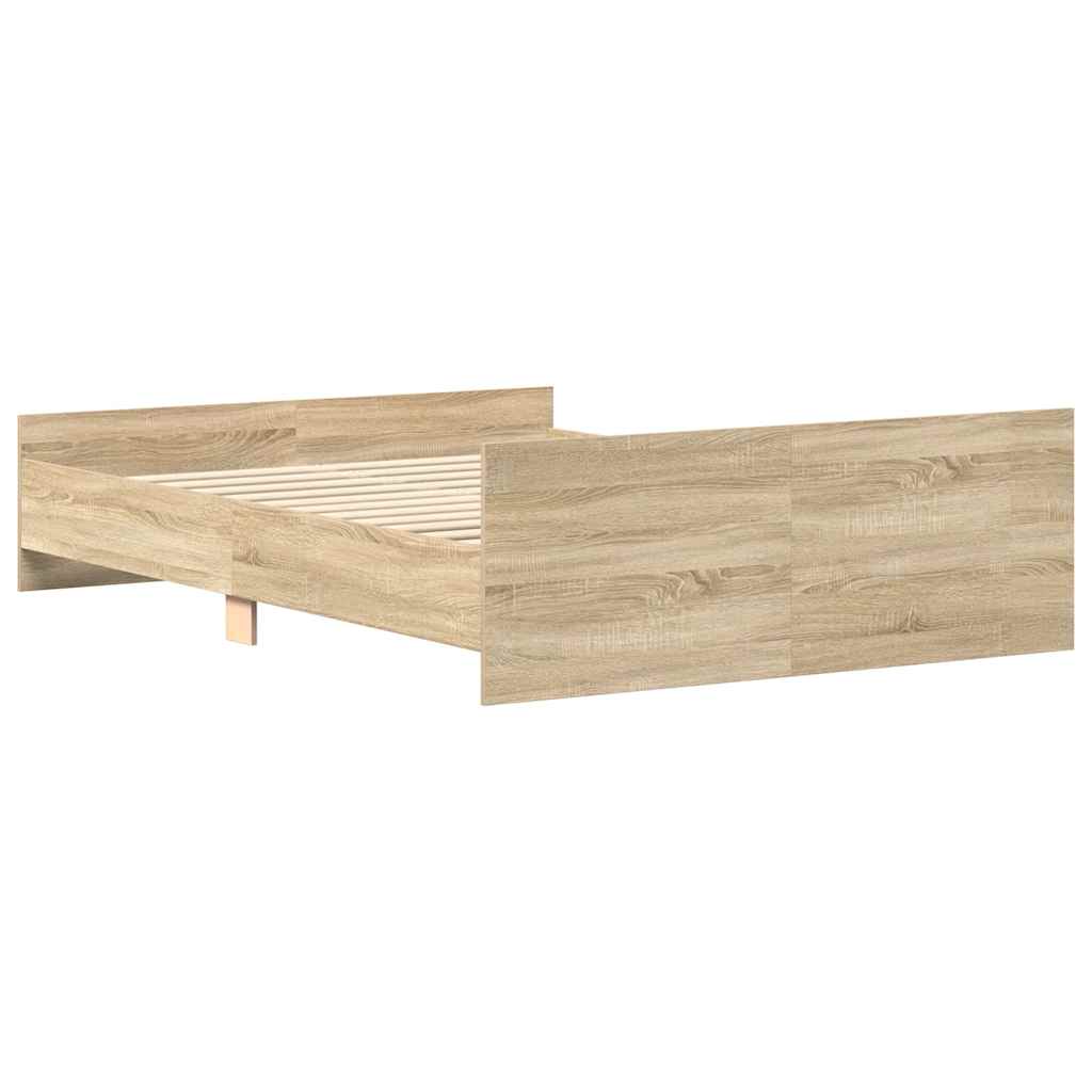 8721012157125_g_en_hd_5 vidaXL Bed Frame without Mattress Sonoma Oak 150x200 cm - Image 7
