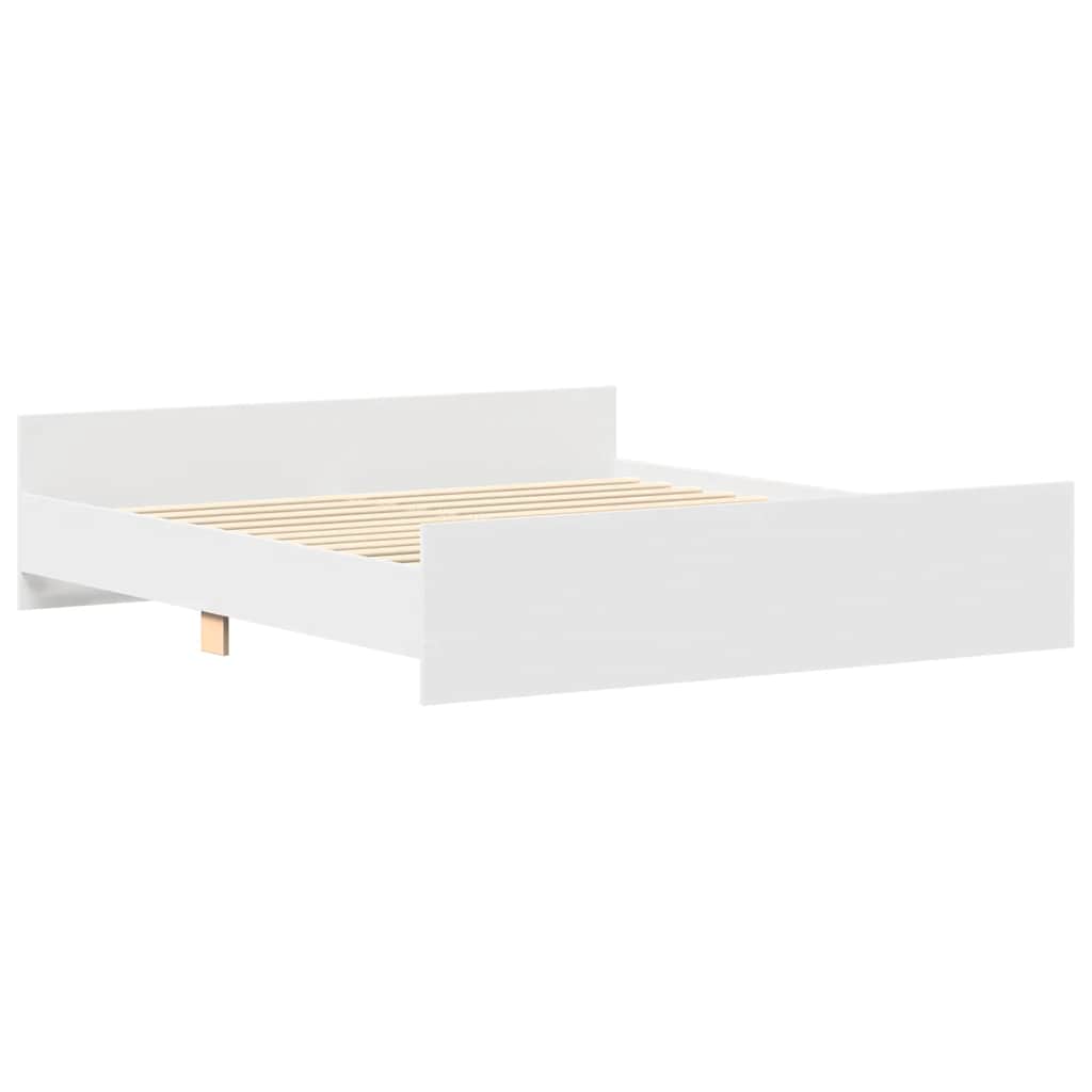 8721012157248_g_en_hd_1 vidaXL Bed Frame without Mattress White 183x203 cm King - Image 3
