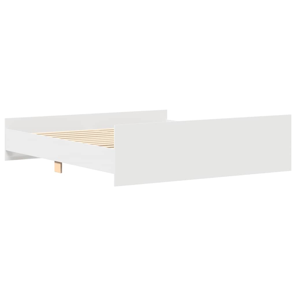 8721012157248_g_en_hd_5 vidaXL Bed Frame without Mattress White 183x203 cm King - Image 7