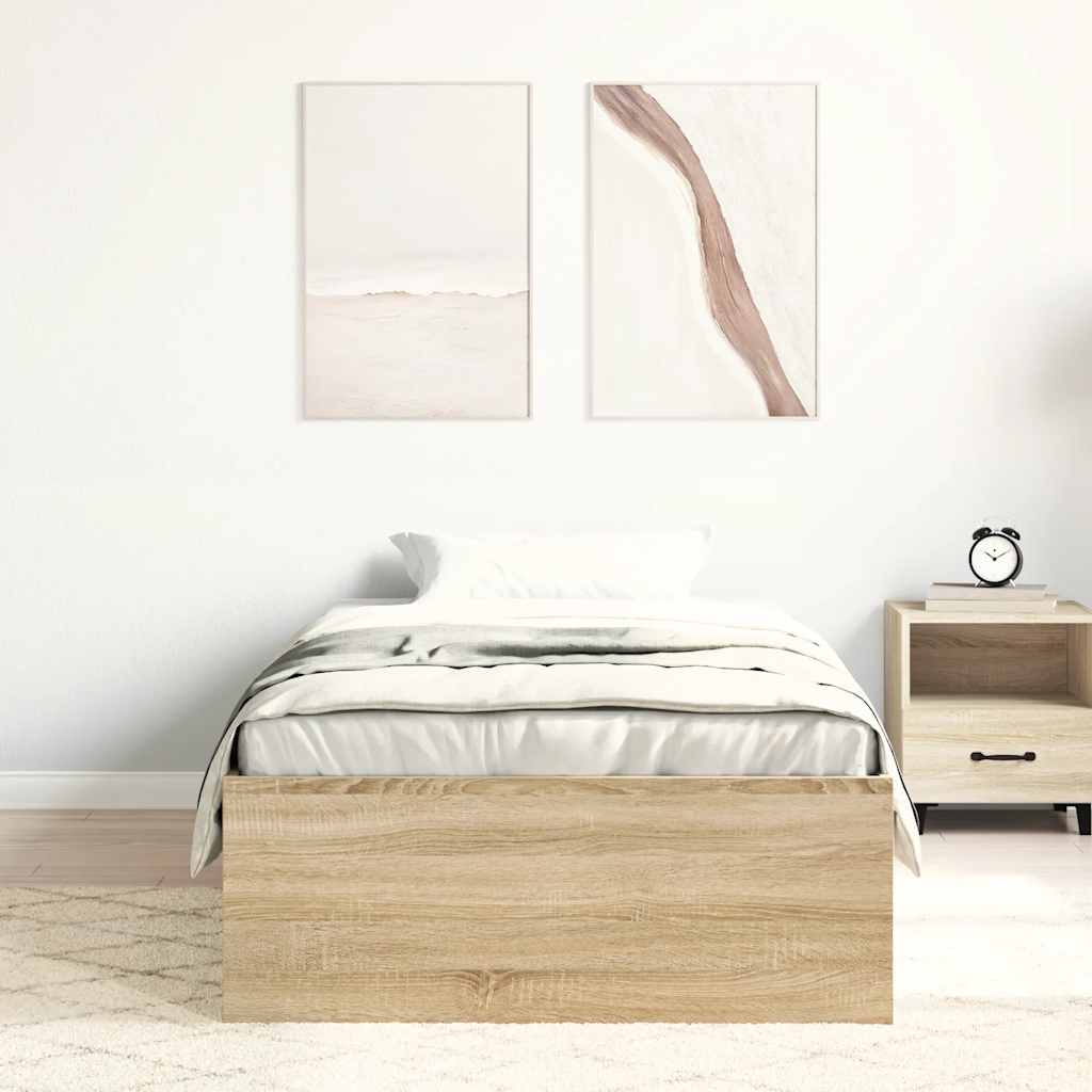 8721012157965_g_en_hd_1 vidaXL Bed Frame without Mattress Sonoma Oak 90x190 cm - Image 3