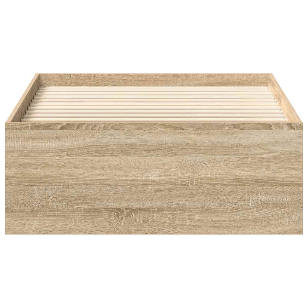 8721012157965_g_en_hd_3 vidaXL Bed Frame without Mattress Sonoma Oak 90x190 cm - Image 5