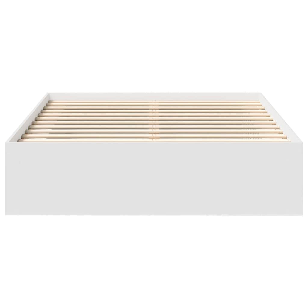 8721012158221_g_en_hd_3 vidaXL Bed Frame without Mattress White 150x200 cm - Image 5