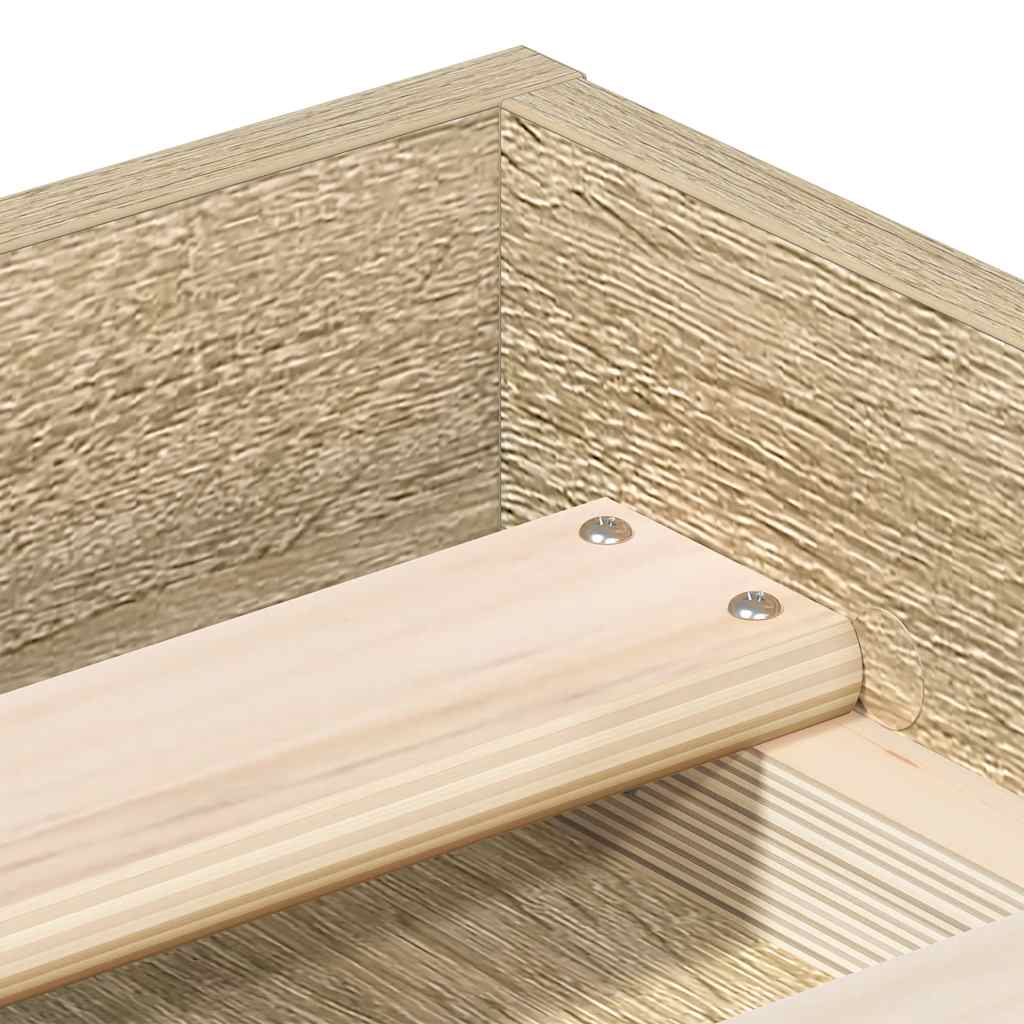 8721012158665_g_en_hd_6 vidaXL Bed Frame without Mattress Sonoma Oak 135x190 cm - Image 8