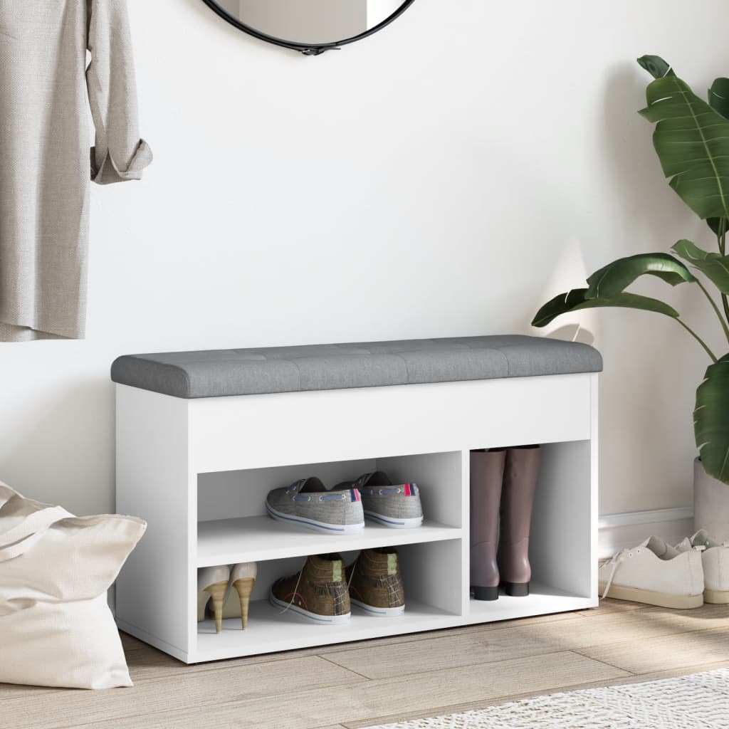 8721012162297_g_en_hd_1 vidaXL Shoe Bench White 82x32x45.5 cm Engineered Wood - Image 3