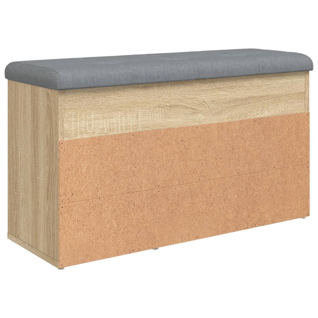 8721012162310_g_en_hd_6 vidaXL Shoe Bench Sonoma Oak 82x32x45,5 cm Engineered Wood - Image 8