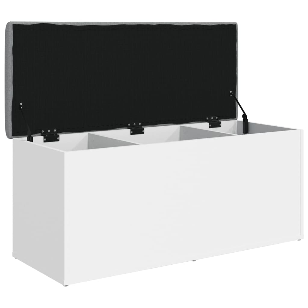 8721012162570_g_en_hd_2 vidaXL Storage Bench White 102x42x45 cm Engineered Wood - Image 4