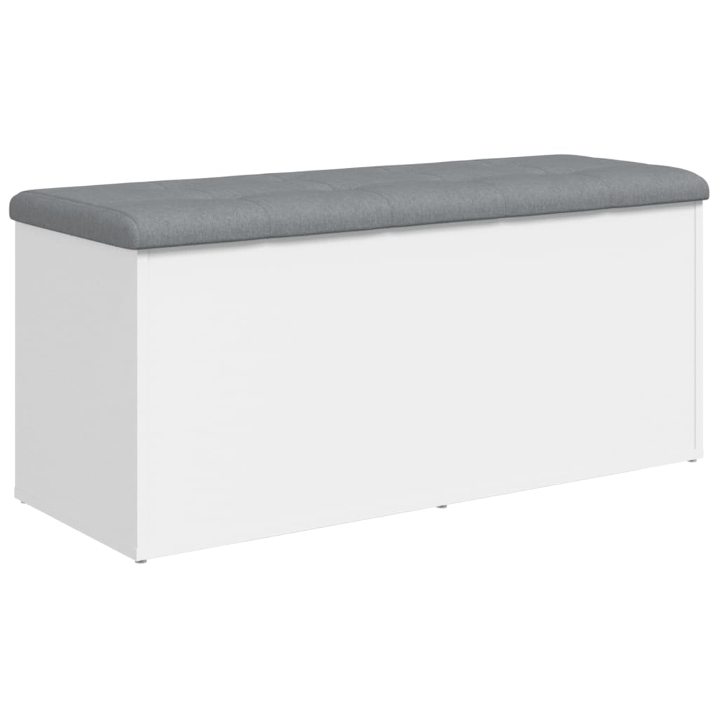 8721012162570_g_en_hd_5 vidaXL Storage Bench White 102x42x45 cm Engineered Wood - Image 7