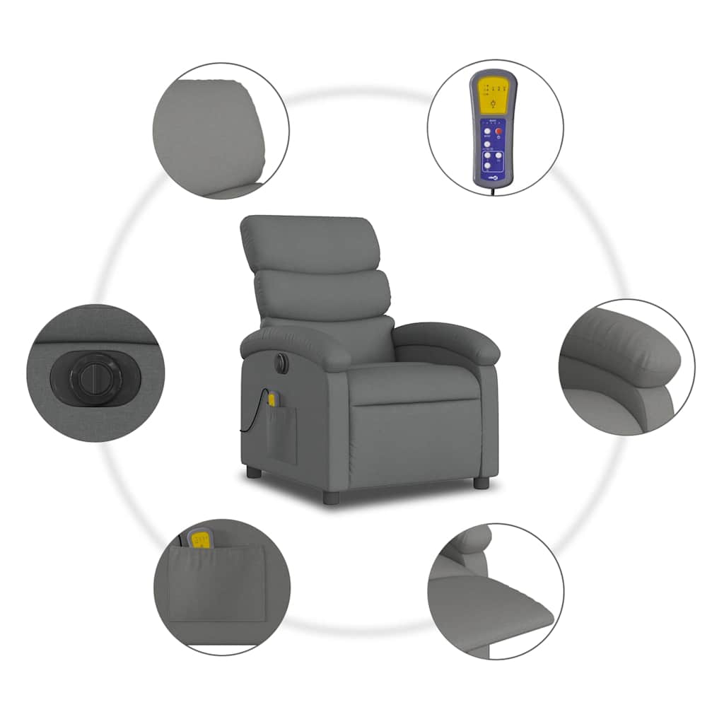 8721012178564_g_en_hd_6 vidaXL Electric Massage Recliner Chair Dark Grey Fabric - Image 8