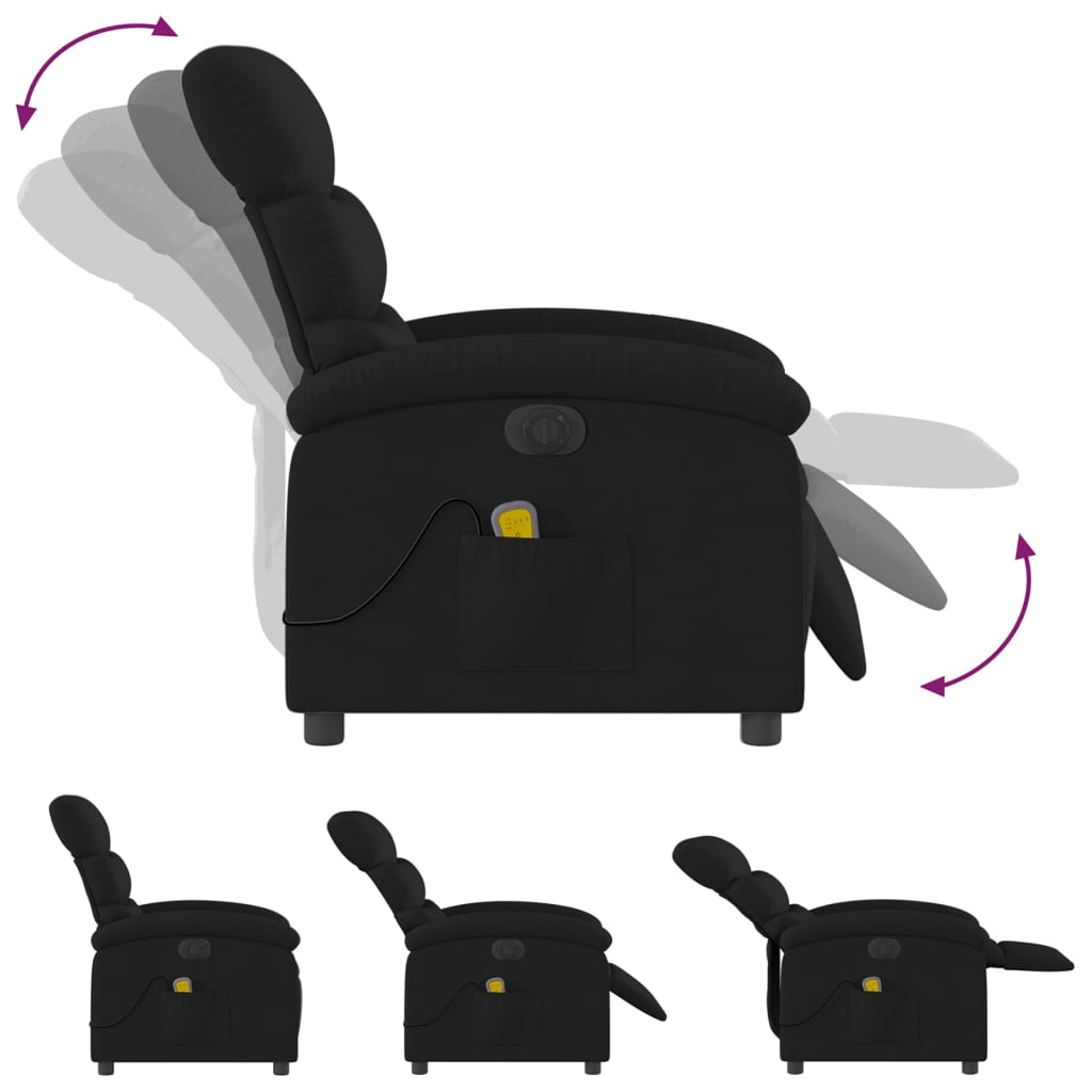 8721012178571_g_en_hd_5 vidaXL Electric Massage Recliner Chair Black Fabric - Image 7