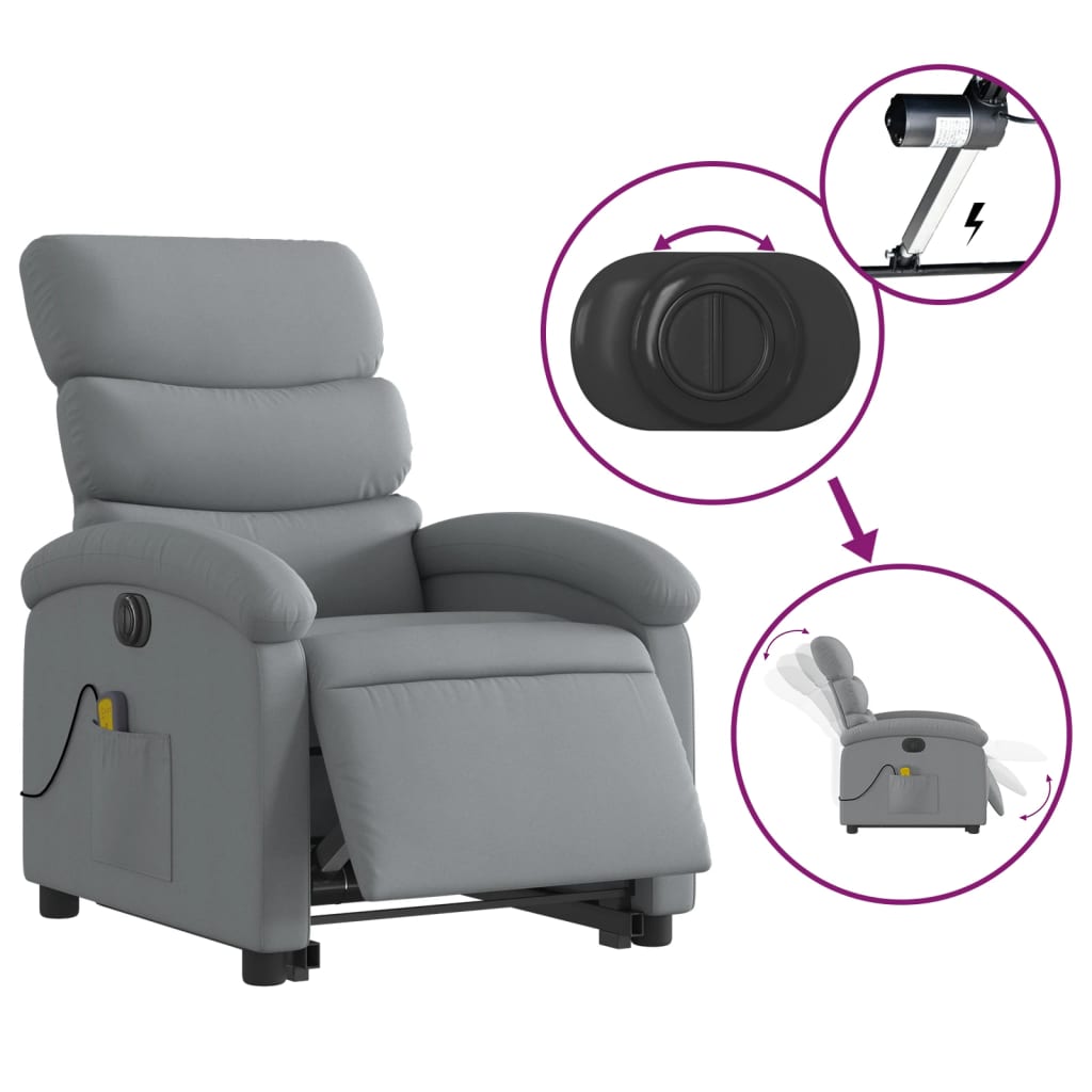 8721012178618_g_en_hd_3 vidaXL Electric Stand up Massage Recliner Chair Light Grey Fabric - Image 5