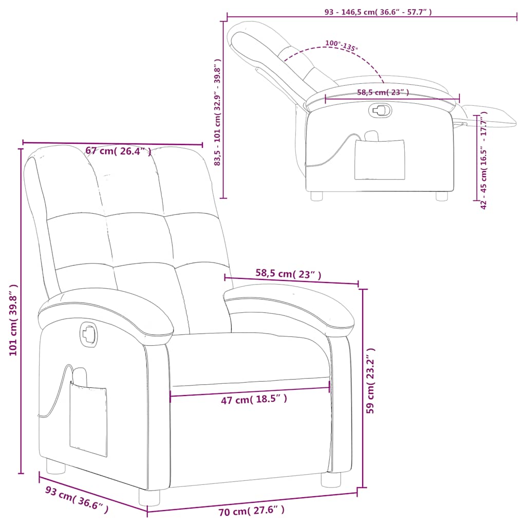 8721012178748_g_en_hd_11 vidaXL Massage Recliner Chair Black Fabric - Image 13