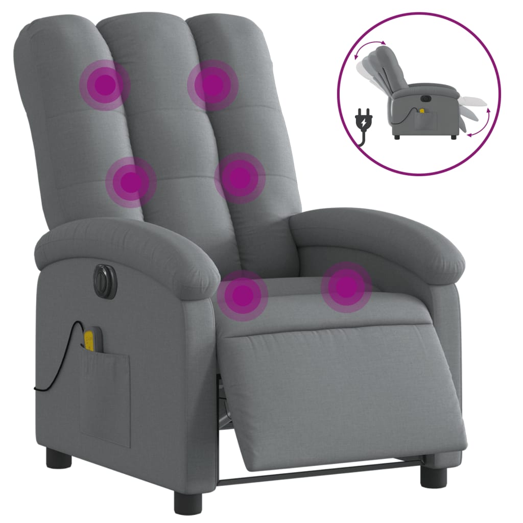 8721012178816_a_en_hd_1 vidaXL Electric Massage Recliner Chair Dark Grey Fabric - Image 2