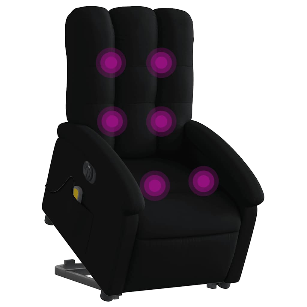 8721012178984_g_en_hd_1 vidaXL Electric Stand up Massage Recliner Chair Black Fabric - Image 3