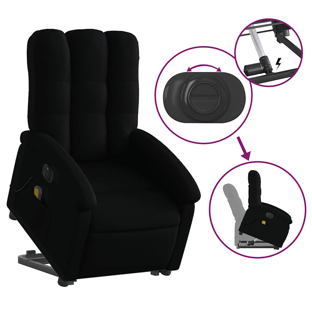 8721012178984_g_en_hd_9 vidaXL Electric Stand up Massage Recliner Chair Black Fabric - Image 11