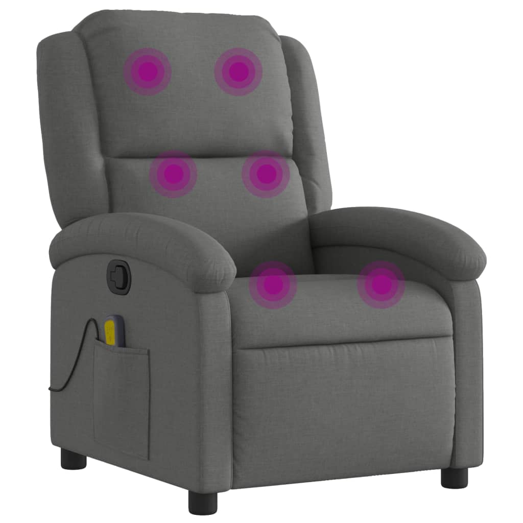 8721012179059_a_en_hd_1 vidaXL Massage Recliner Chair Dark Grey Fabric - Image 2