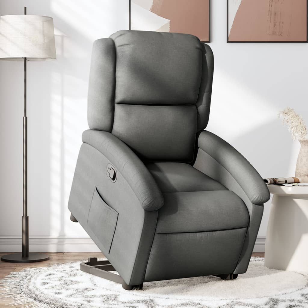 8721012179172_m_en_hd_1 vidaXL Stand up Recliner Chair Dark Grey Fabric - Image 1