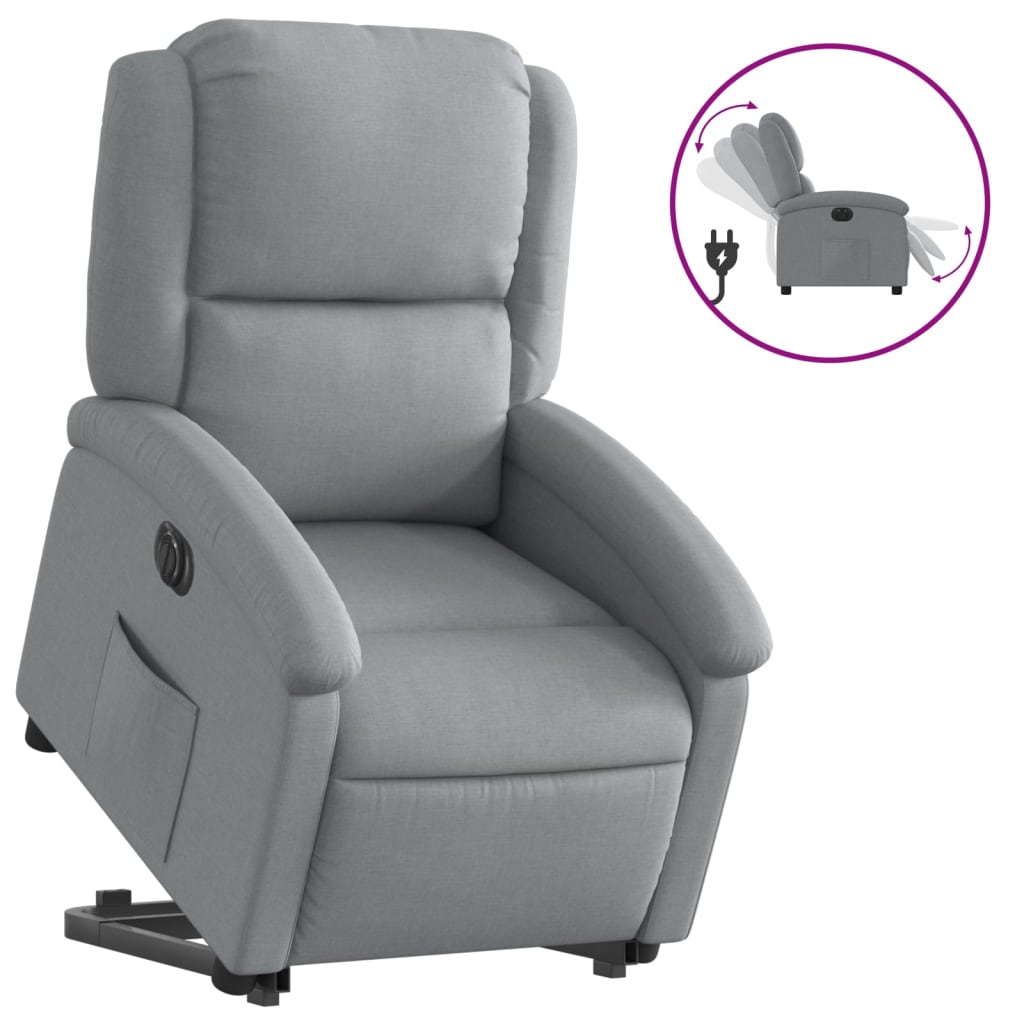 8721012179240_a_en_hd_1 vidaXL Electric Stand up Recliner Chair Light Grey Fabric - Image 2