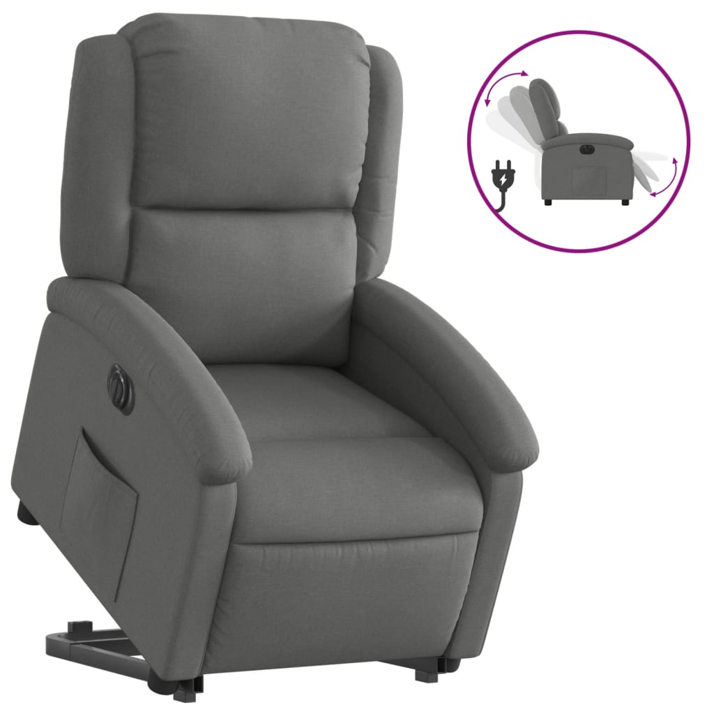 8721012179257_a_en_hd_1 vidaXL Electric Stand up Recliner Chair Dark Grey Fabric - Image 2