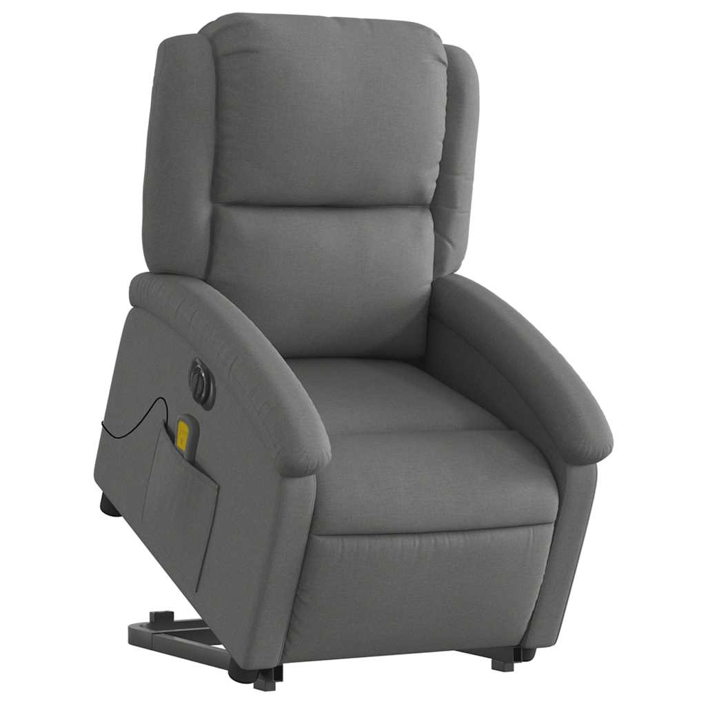 8721012179295_g_en_hd_1 vidaXL Electric Stand up Massage Recliner Chair Dark Grey Fabric - Image 3