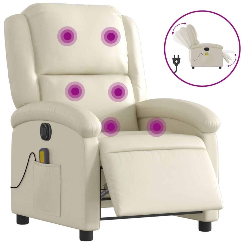8721012179424_a_en_hd_1 vidaXL Electric Massage Recliner Chair Cream Faux Leather - Image 2