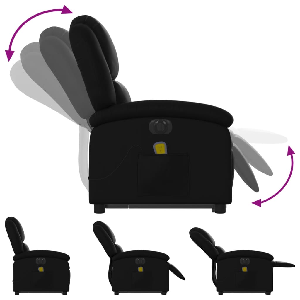 8721012179530_g_en_hd_4 vidaXL Electric Stand up Massage Recliner Chair Black Faux Leather - Image 6