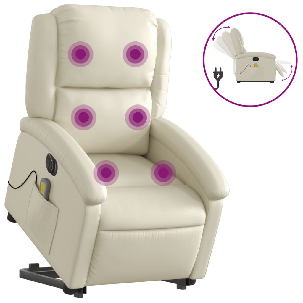8721012179547_a_en_hd_1 vidaXL Electric Stand up Massage Recliner Chair Cream Faux Leather - Image 2