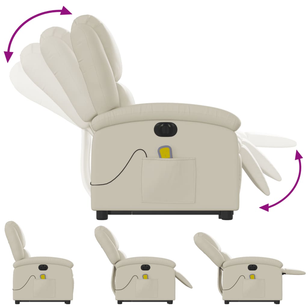 8721012179547_g_en_hd_4 vidaXL Electric Stand up Massage Recliner Chair Cream Faux Leather - Image 6