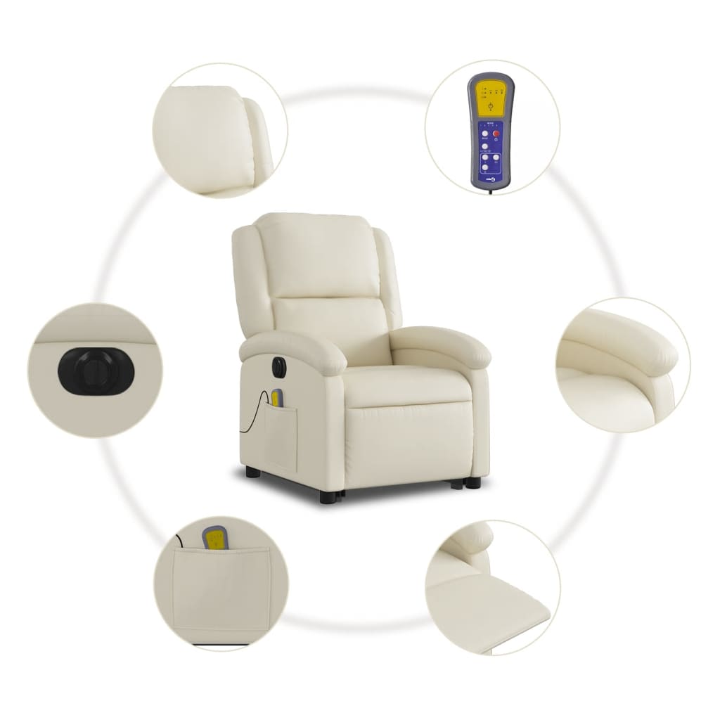8721012179547_g_en_hd_5 vidaXL Electric Stand up Massage Recliner Chair Cream Faux Leather - Image 7
