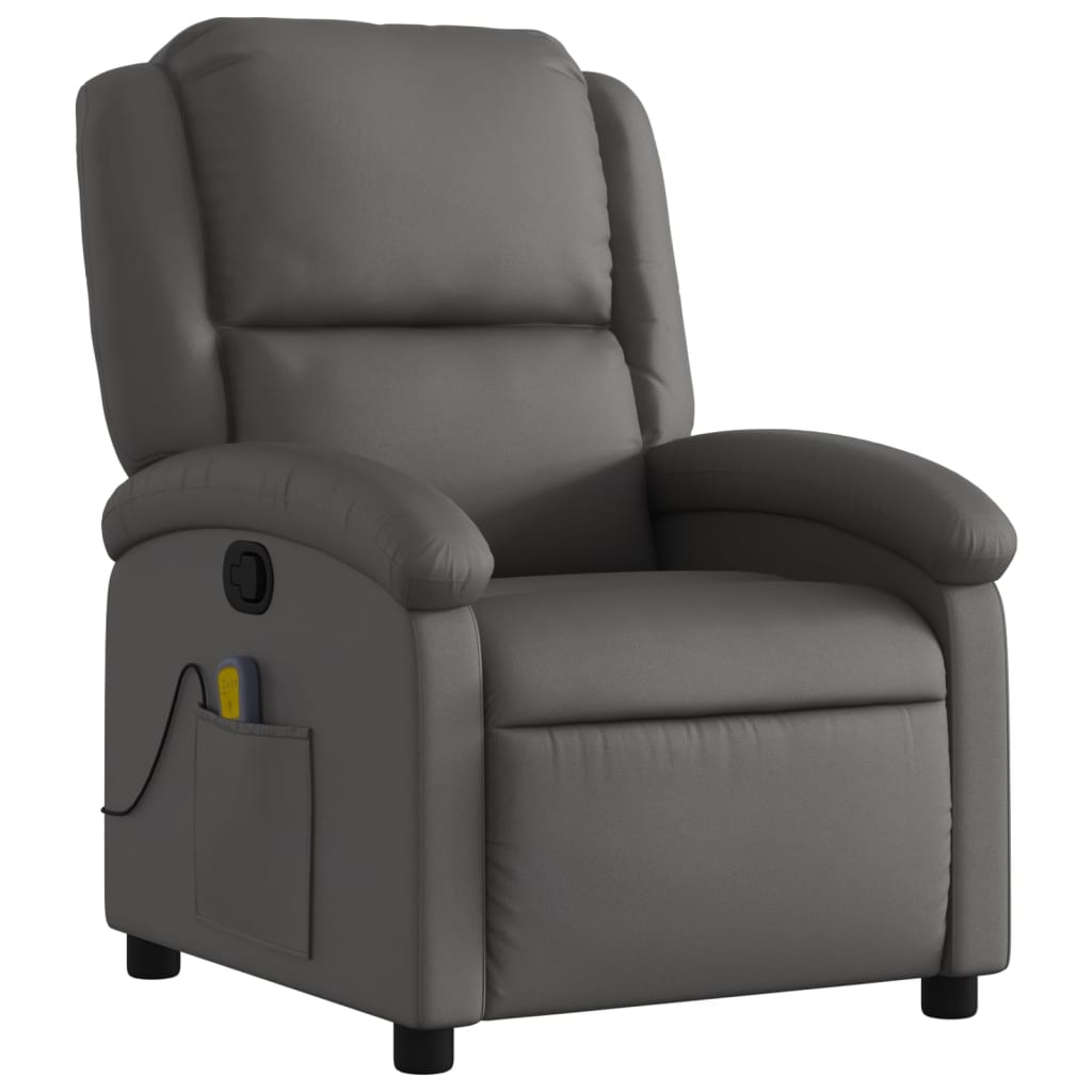 8721012179615_g_en_hd_1 vidaXL Massage Recliner Chair Grey Real Leather - Image 3