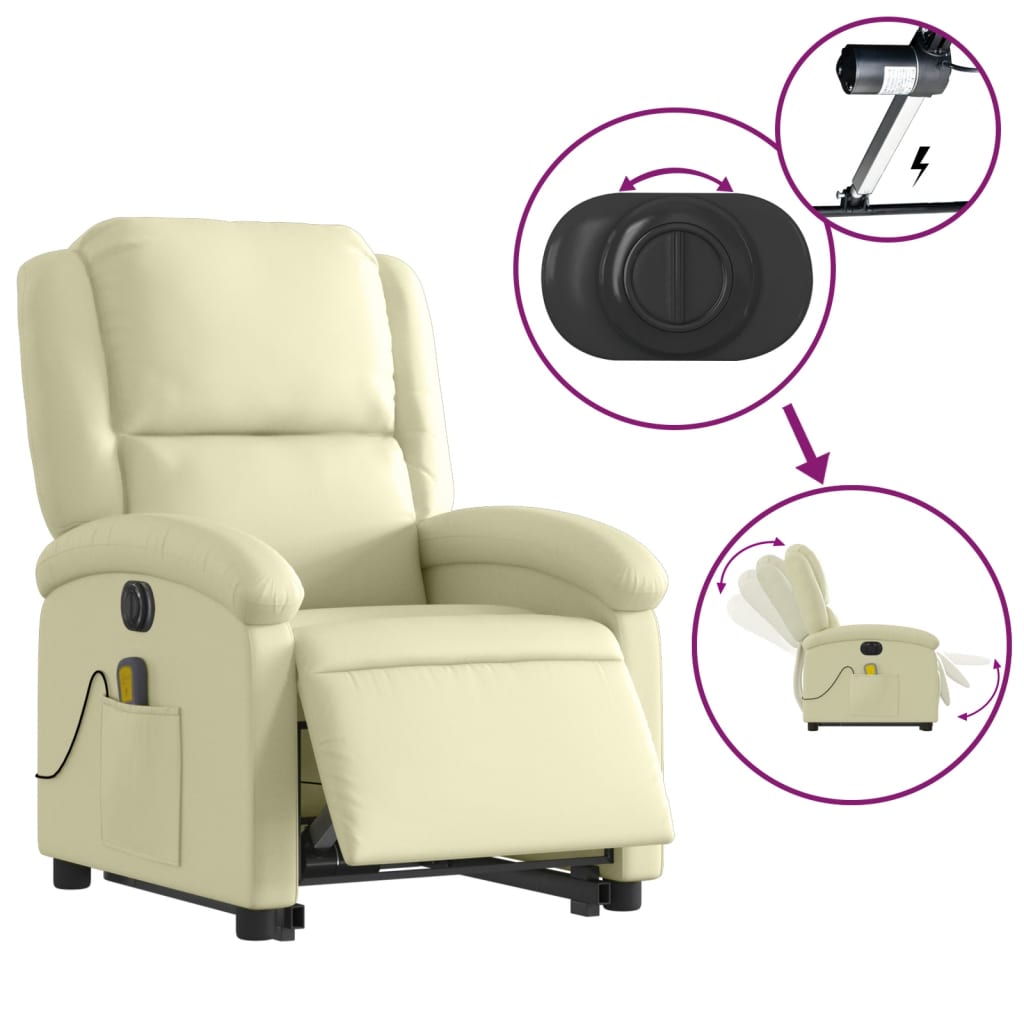 8721012179783_g_en_hd_4 vidaXL Electric Stand up Massage Recliner Chair Cream Real Leather - Image 6