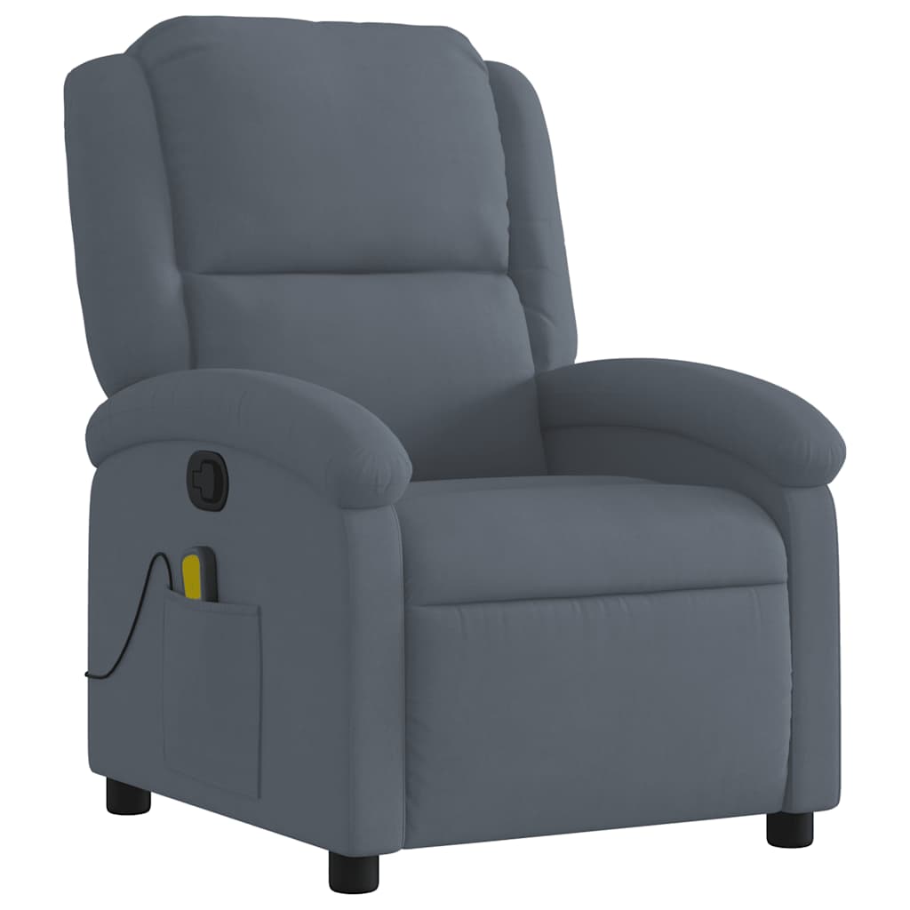 8721012179820_g_en_hd_1 vidaXL Massage Recliner Chair Dark Grey Velvet - Image 3