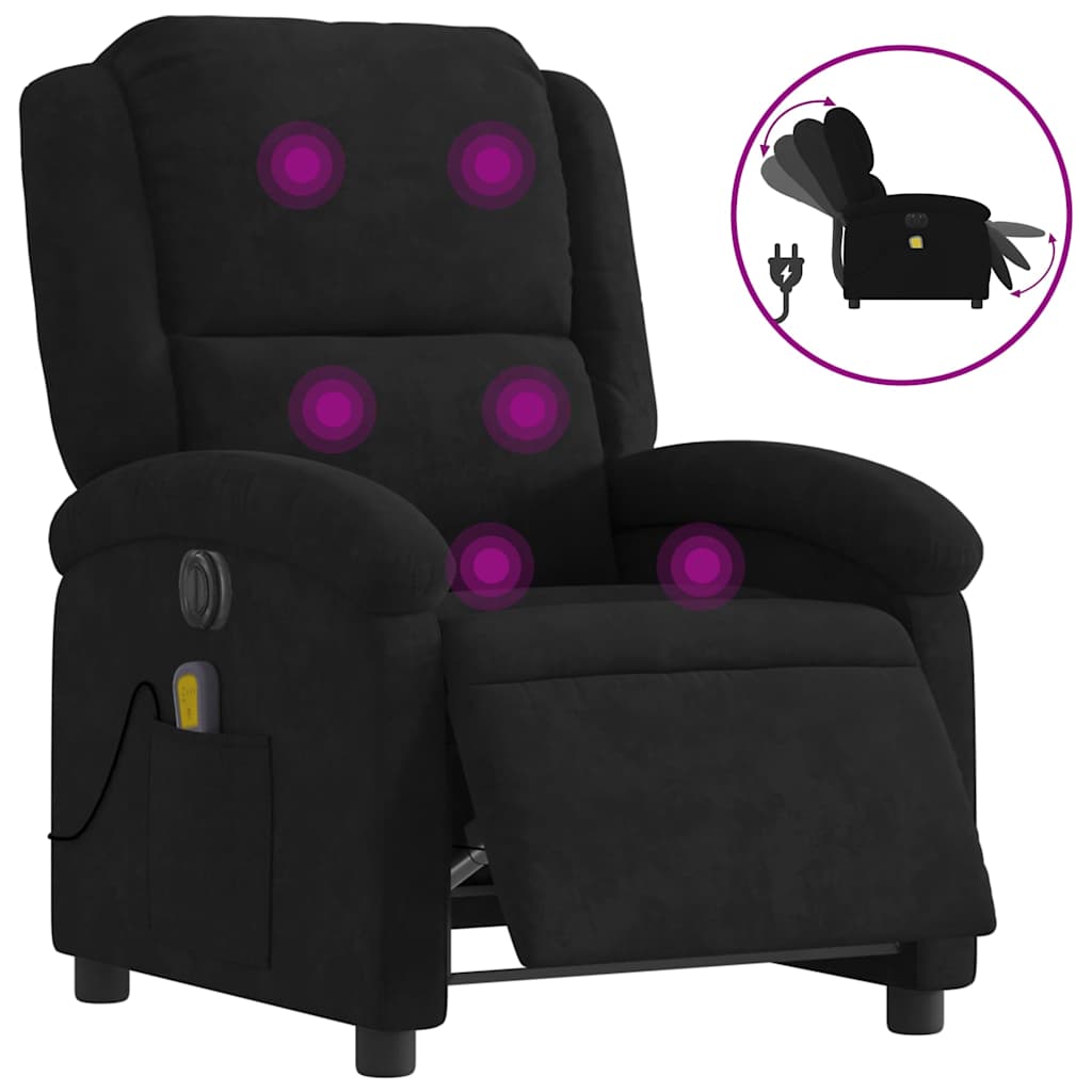 8721012179875_a_en_hd_1 vidaXL Electric Massage Recliner Chair Black Velvet - Image 2
