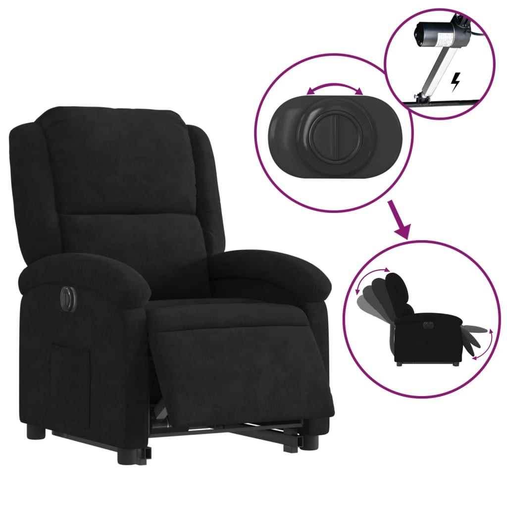 8721012179936_g_en_hd_3 vidaXL Electric Stand up Recliner Chair Black Velvet - Image 5