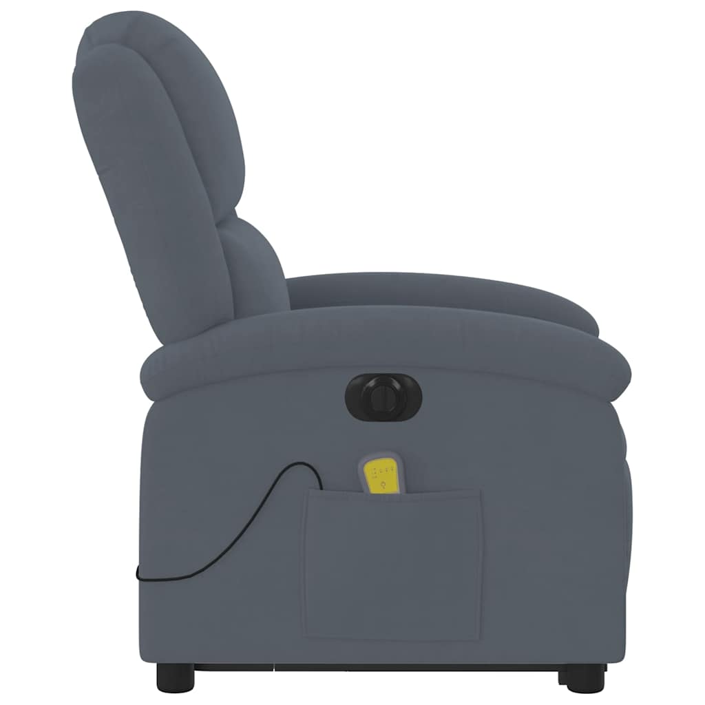8721012179943_g_en_hd_7 vidaXL Electric Stand up Massage Recliner Chair Dark Grey Velvet - Image 9