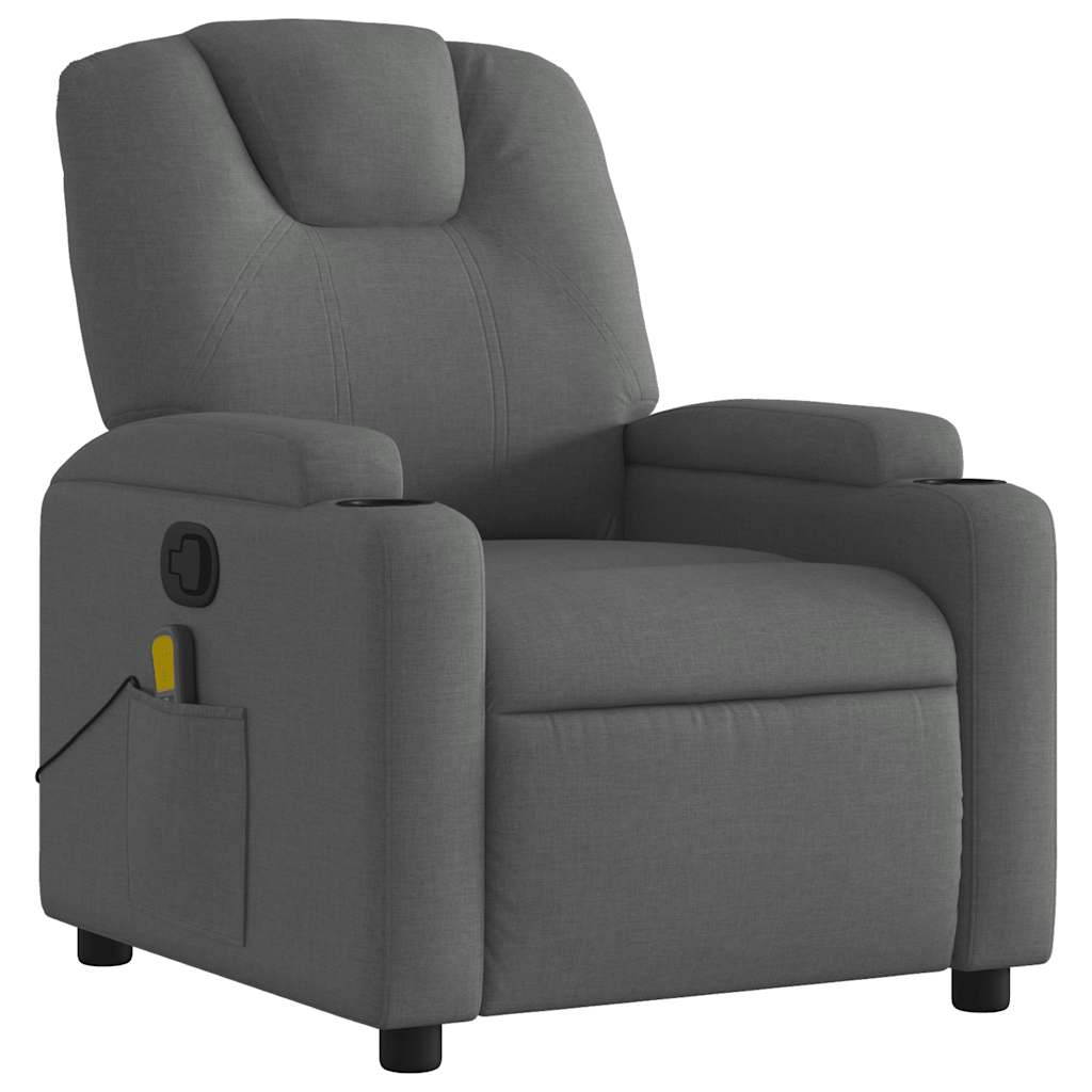 8721012180017_g_en_hd_1 vidaXL Massage Recliner Chair Dark Grey Fabric - Image 3