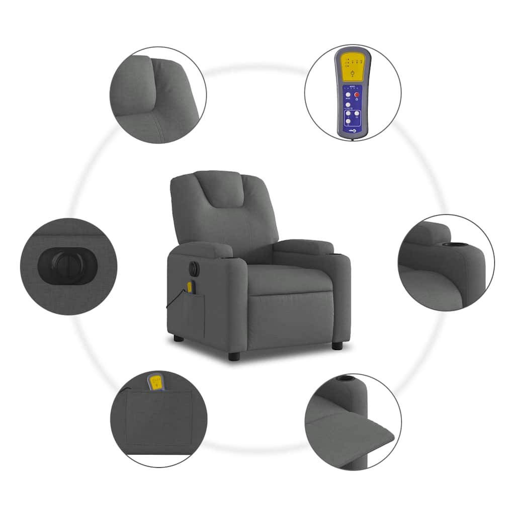 8721012180093_g_en_hd_6 vidaXL Electric Massage Recliner Chair Dark Grey Fabric - Image 8